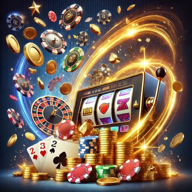 Ilustrasi permainan slot online populer di tiketslot